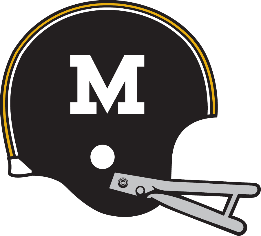Missouri Tigers 1971-1977 Helmet Logo DIY iron on transfer (heat transfer)
